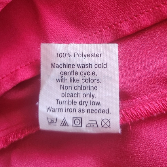 J Crew Factory Barbie Core Sz 0 Fuschia Hot Pink Sleeveless EUC Top - Picture 9 of 11